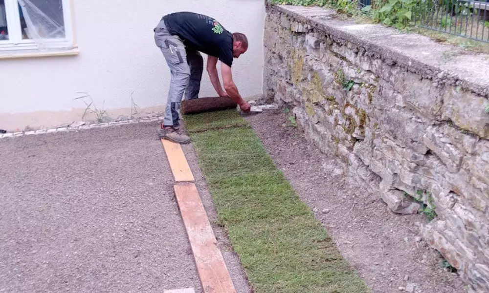 Sanierungsarbeiten im Garten, Jehle Simon, Objektservice